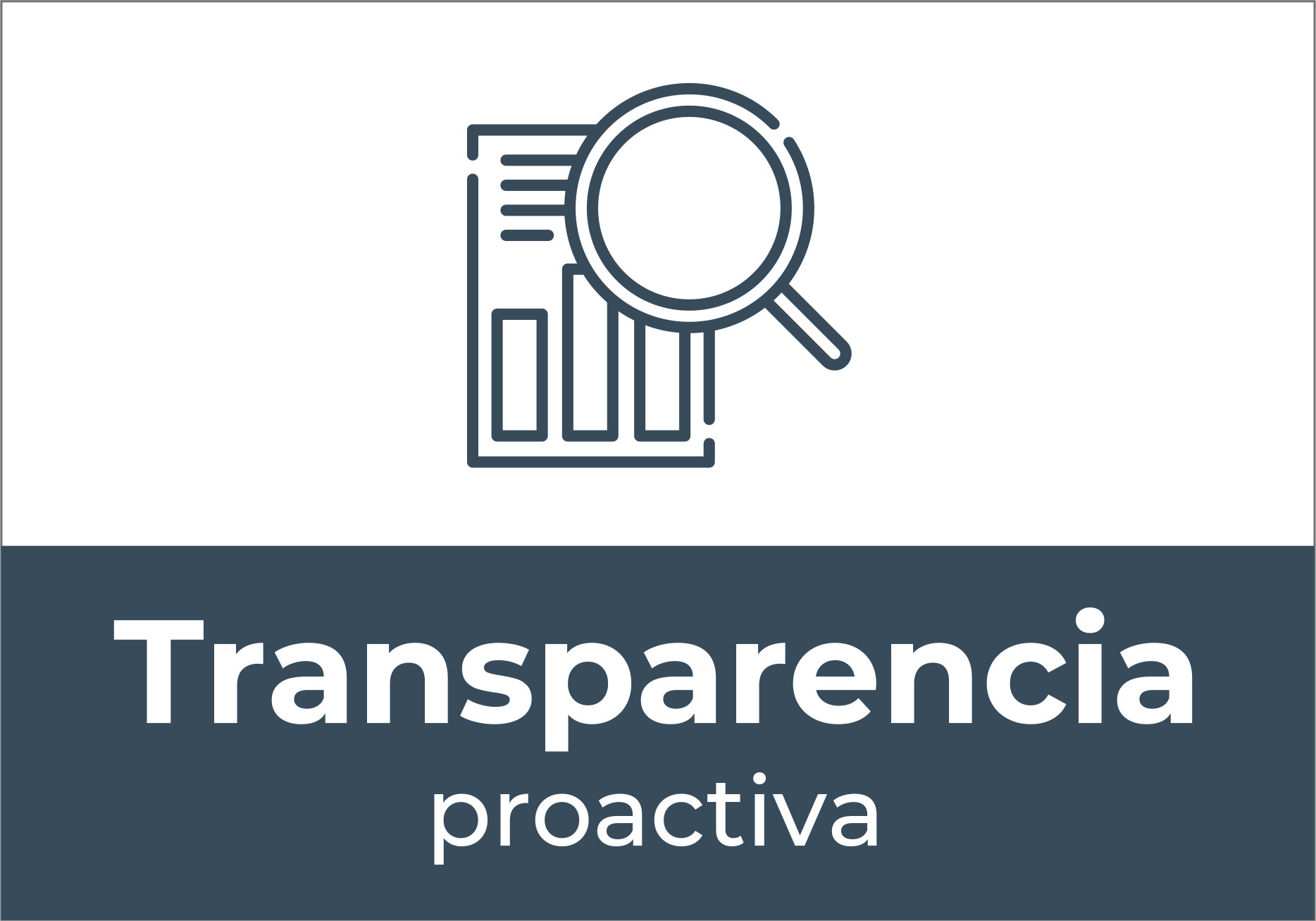 Transparencia proactiva